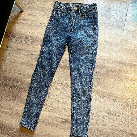 YMI - High Rise Jeans - Denim Skinny Jegging - 8/9 - Picture 11 of 16